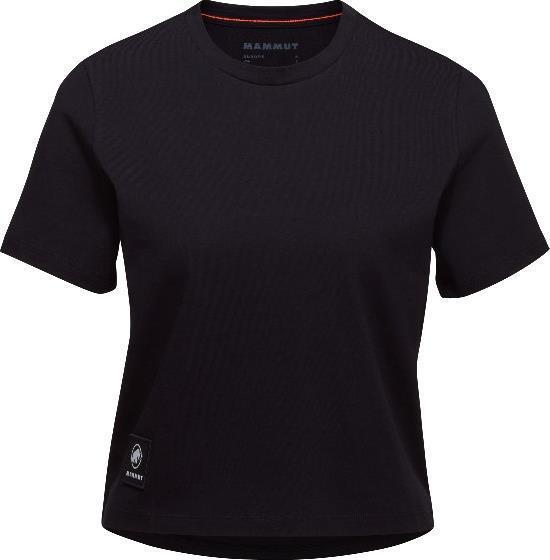 Massone T-Shirt Cropped Patch - Womens - Black 1