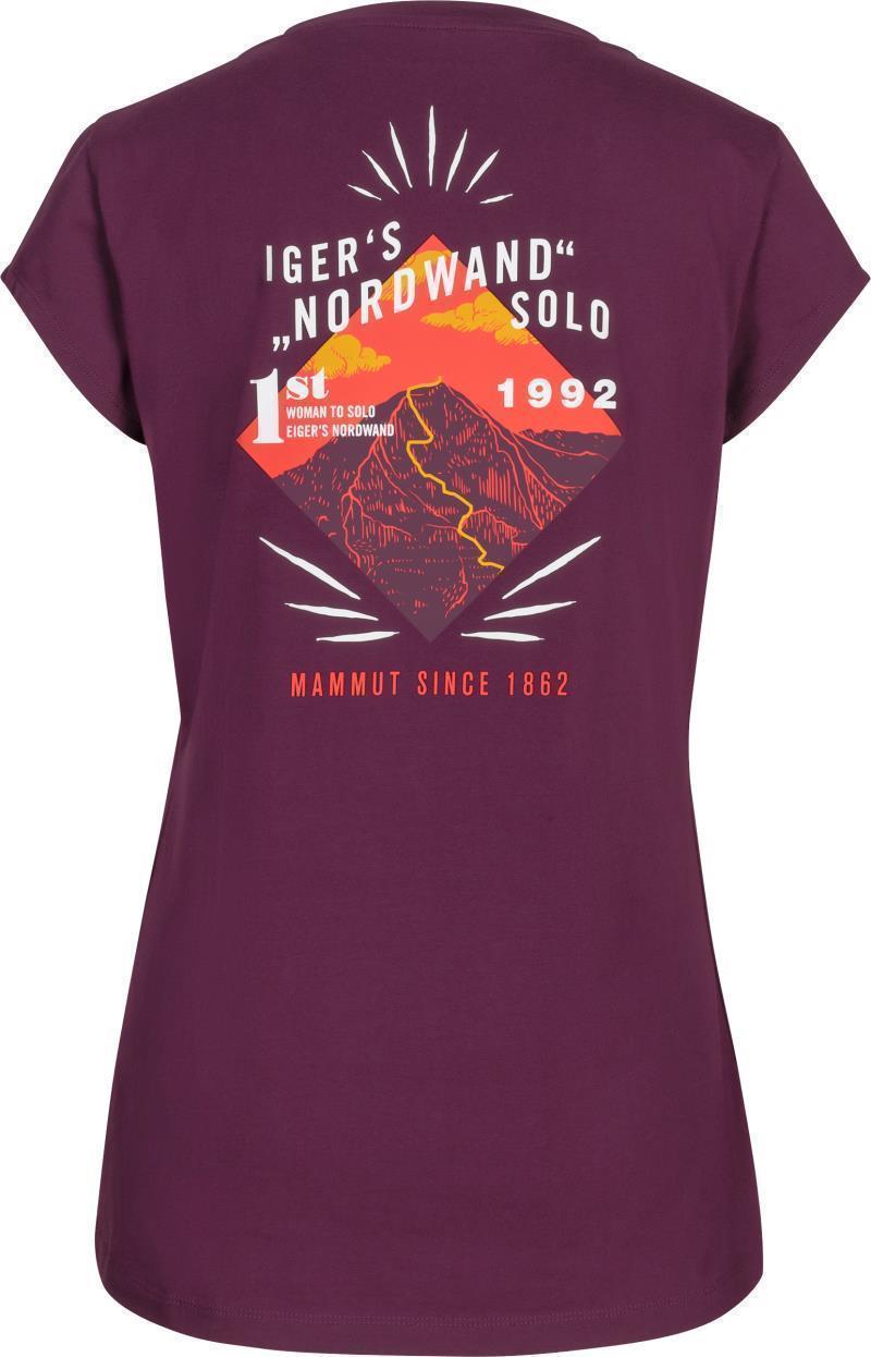 Massone T-Shirt - Womens - Grape Prt3 2