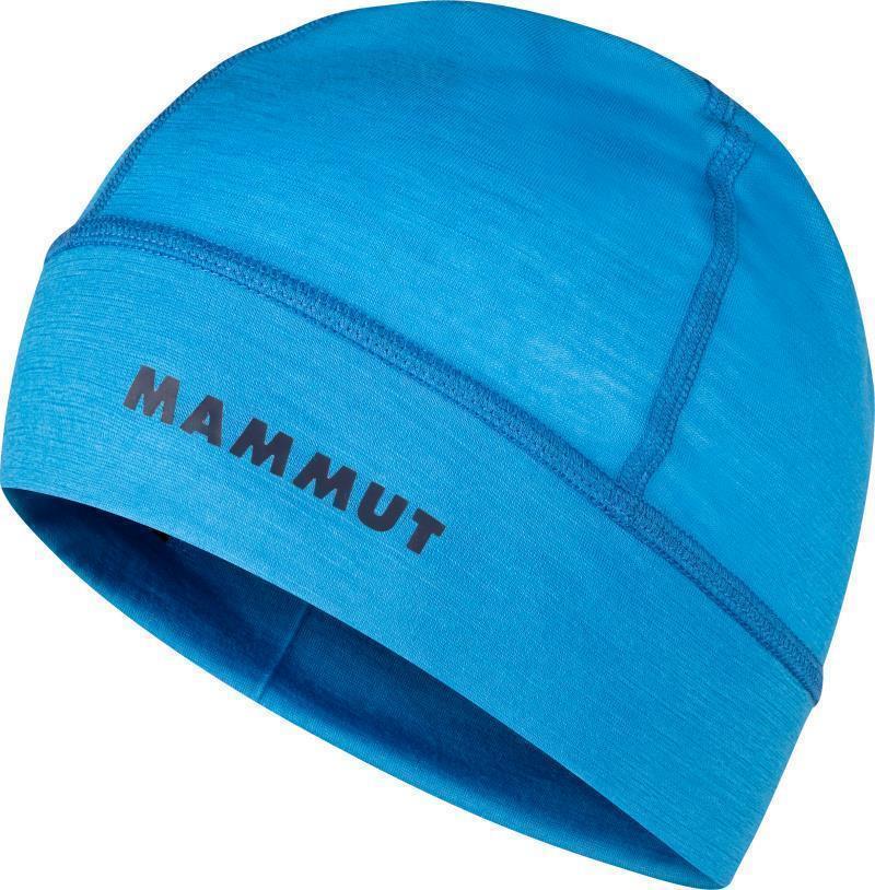 Merino Helmet Beanie - Gentian 1