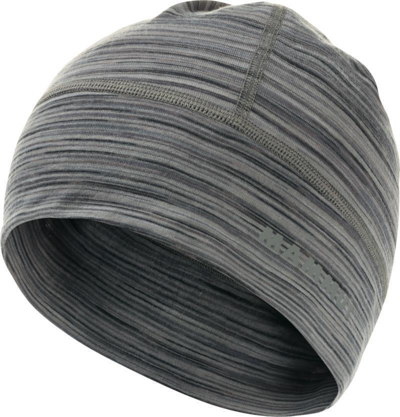 Merino Helmet Beanie - Titanium Melange 1