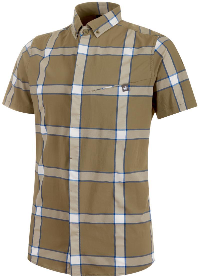Mountain Shirt - Mens - Olive / Linen / Surf 1