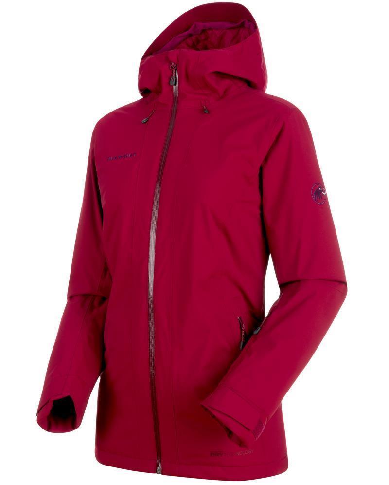 Nara HS Thermo Hooded Jacket - Womens - Beet 1