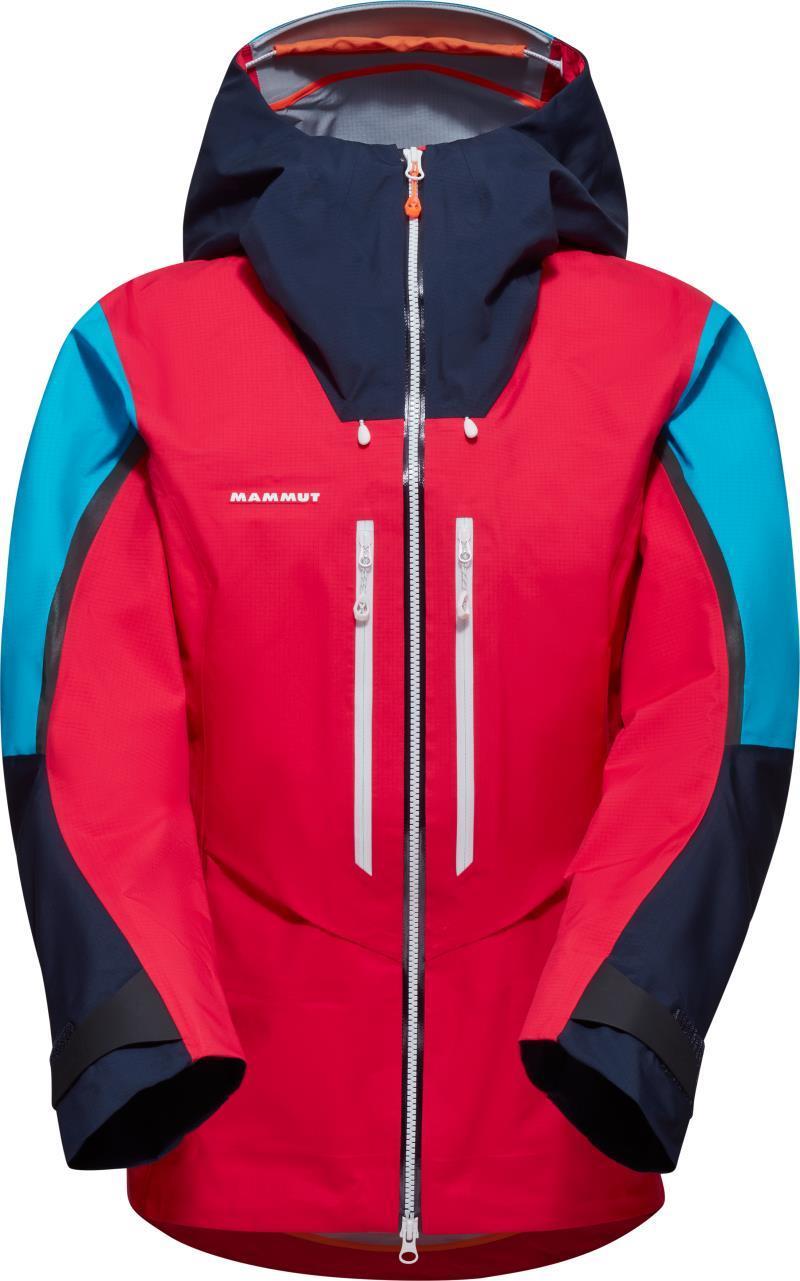 Nordwand Advanced HS Hooded Jacket - Womens - Azalea / Night 1