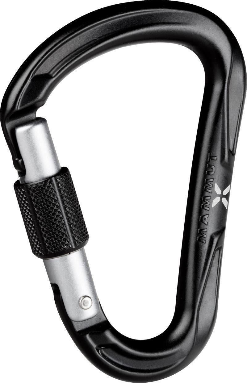 Nordwand HMS Carabiner - Screw Gate - Black - Not Applicable 1
