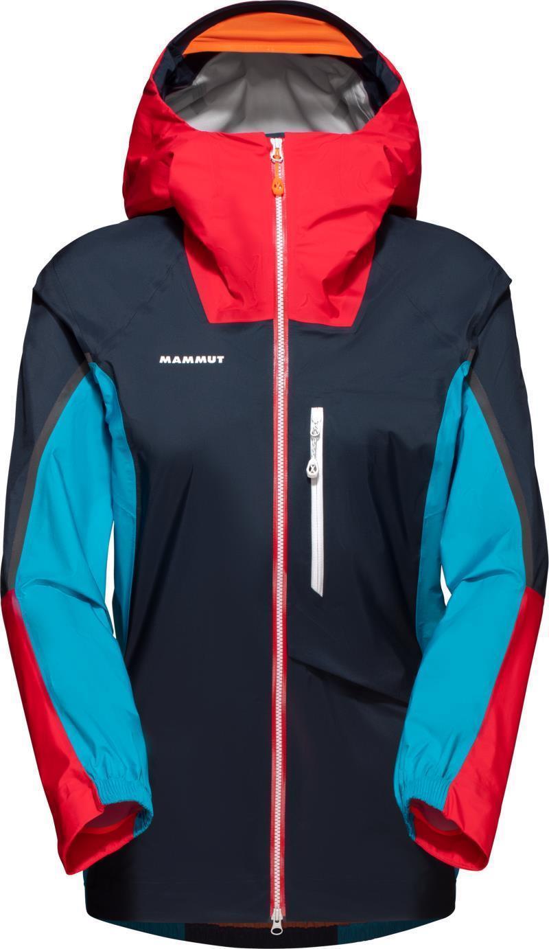 Nordwand Light HS Hooded Jacket - Womens - Night / Azalea 1