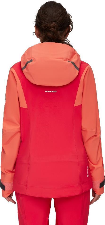 Nordwand Pro HS Hooded Jacket - Womens - Azalea / Barberry 3
