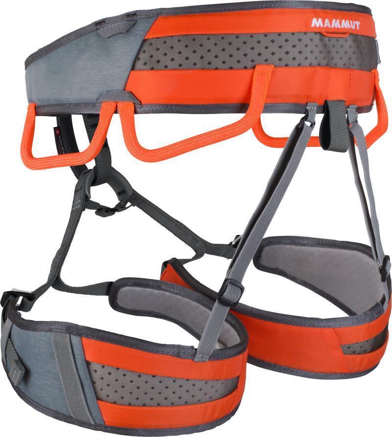Ophir 3 Slide Harness - Mens - Titanium / Dark Orange 2