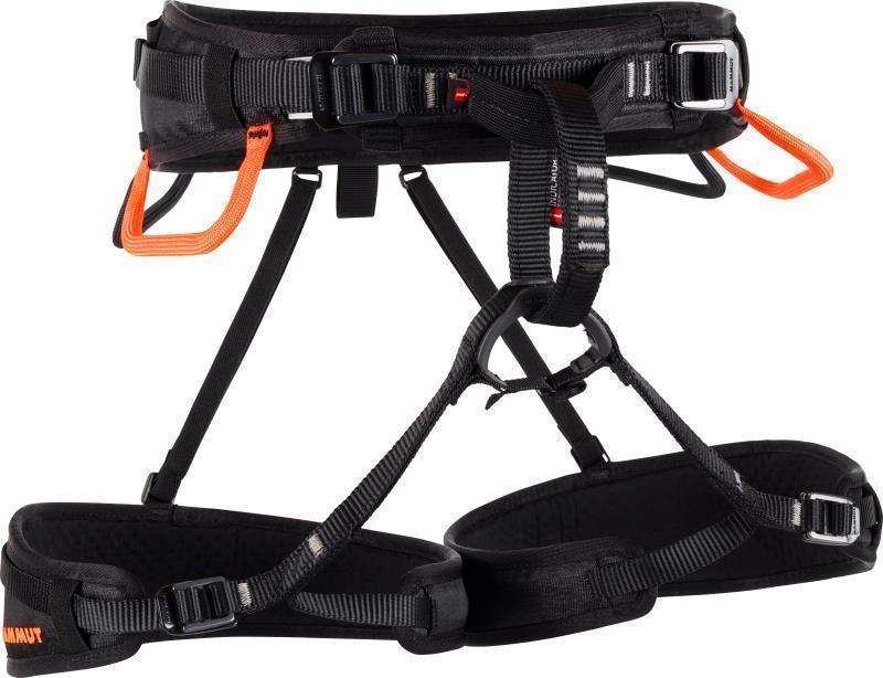 Ophir 4 Slide Harness - Black / Safety Orange 1
