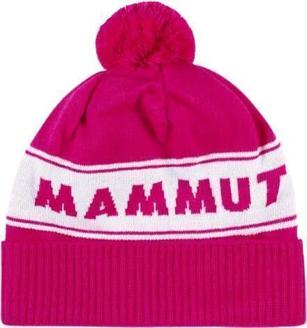 Peaks Beanie - Pink / White 1