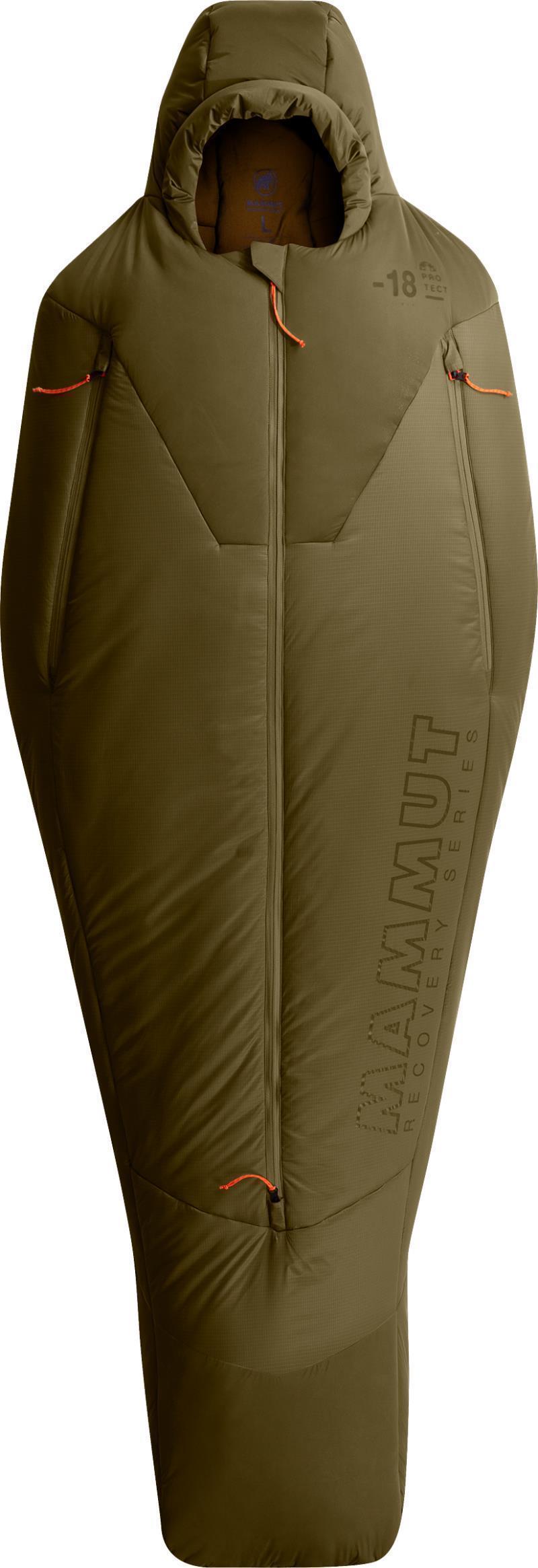 Protect Fiber Bag, -18C / -1F, XL - Olive - Mens - Olive 1