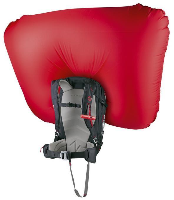 Ride Removable Airbag 30L - SET with Airbag - Black / Fire - Not Applicable 1