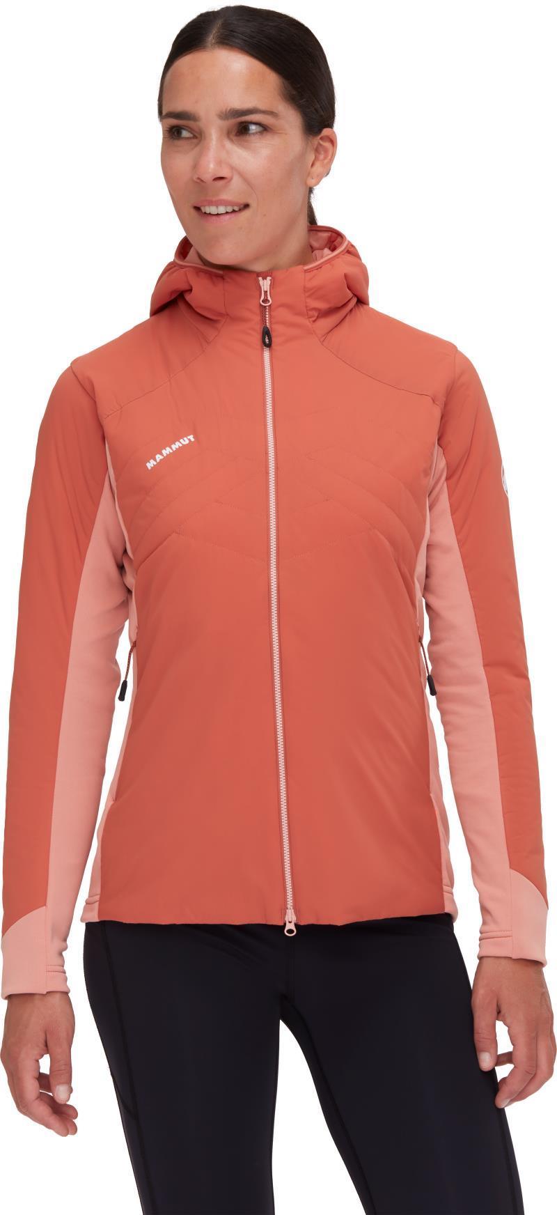 Rime Light IN Flex Hooded Jacket - Womens - Brick / Quartz Dust 1