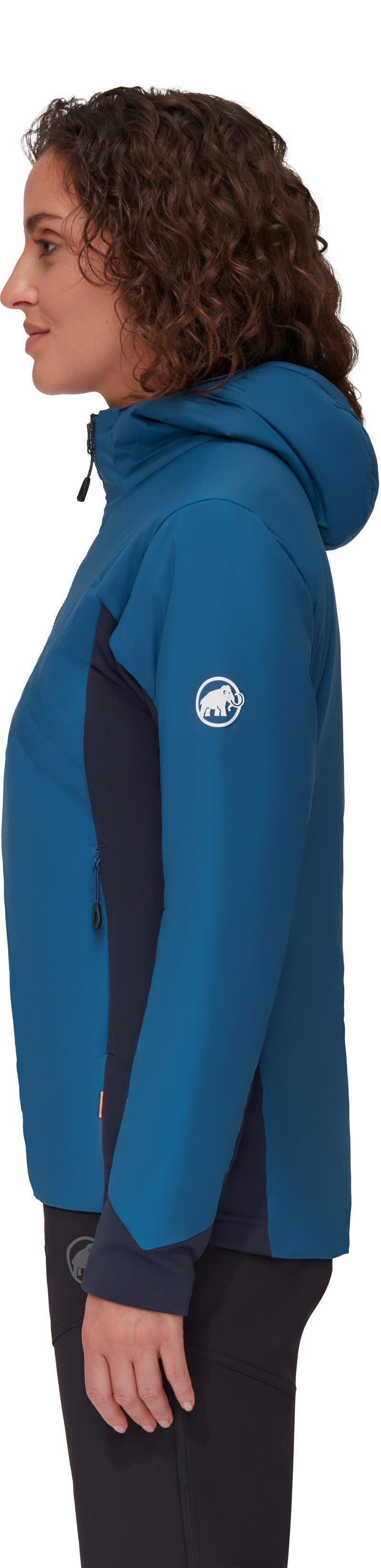 Rime Light IN Flex Hooded Jacket - Womens - Deep Ice / Marine 3