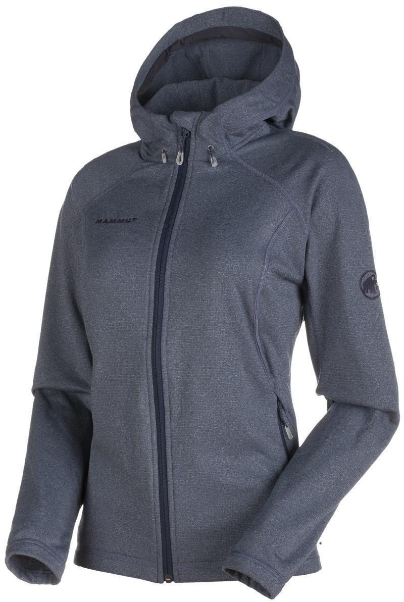 Runbold ML Hooded Jacket - Womens - Marine Melange 1