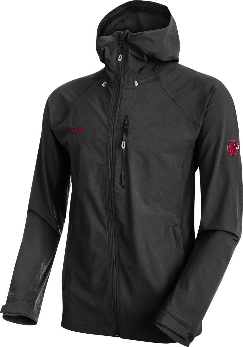 Runbold Trail SO Hooded Jacket - Mens - Black 1