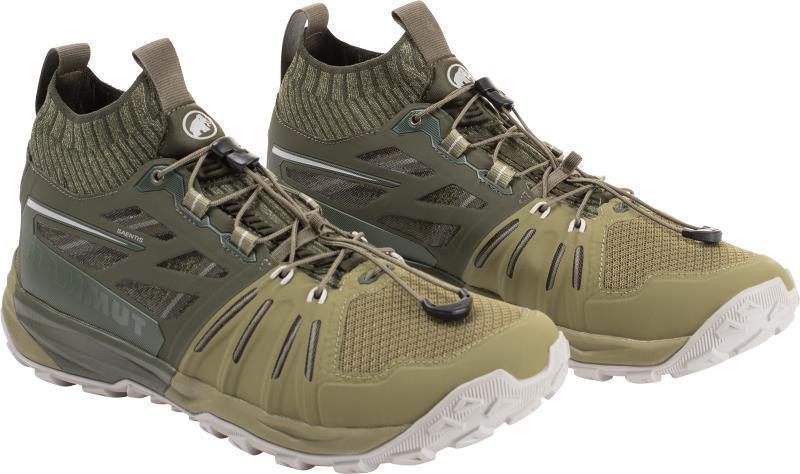 Saentis Knit Low - Mens - Olive / Dark Olive 1