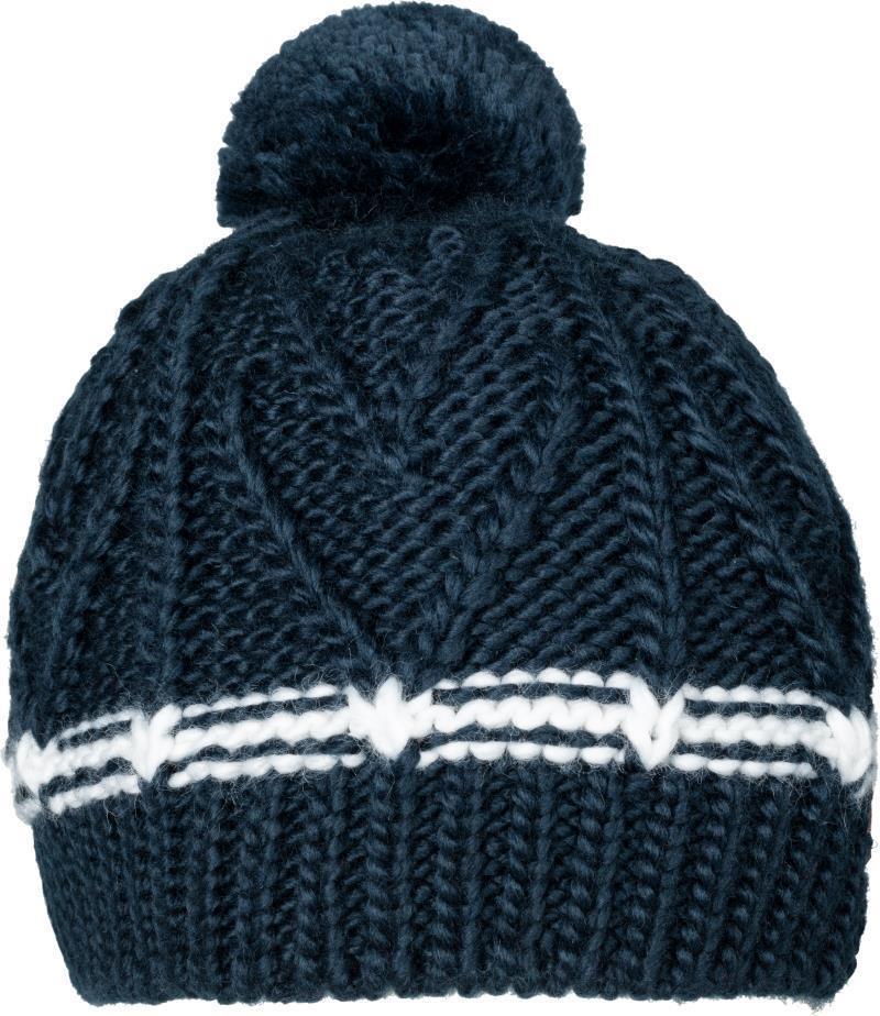 Sally Beanie - Marine / White 2