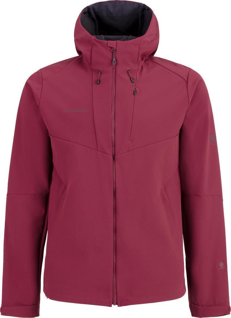 Sapuen SO Hooded Jacket - Mens - Merlot 1