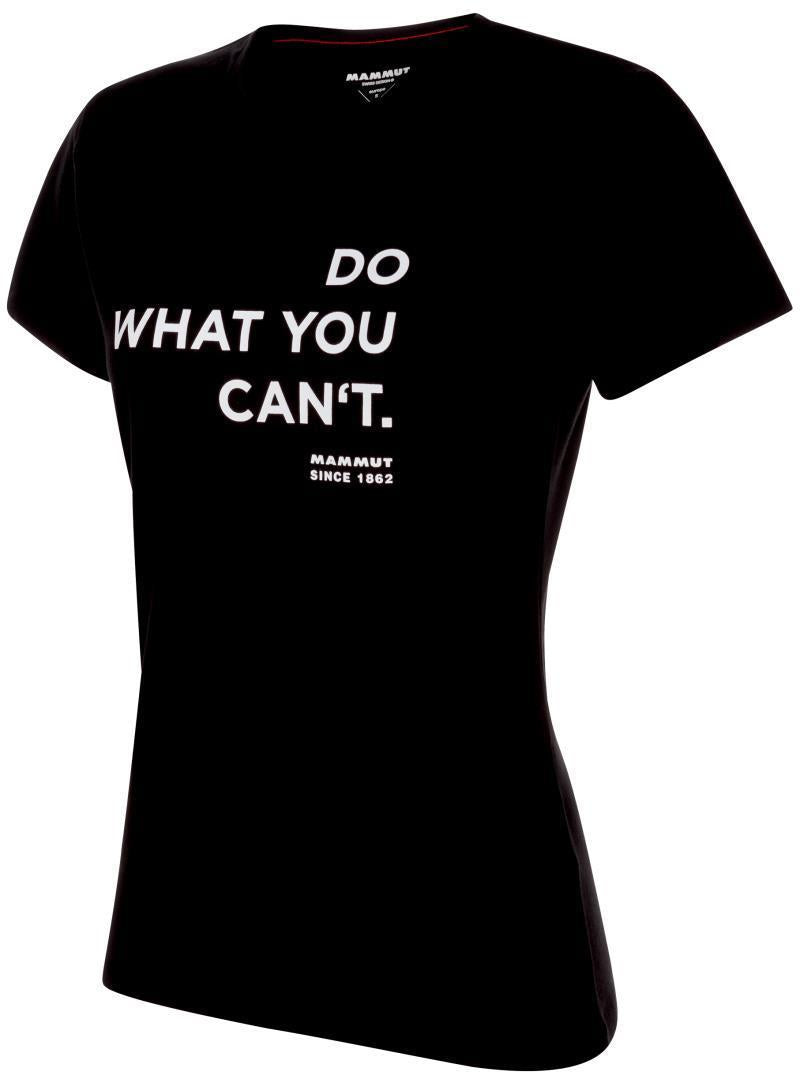 Seile T-Shirt - Womens - Black Prt3 1