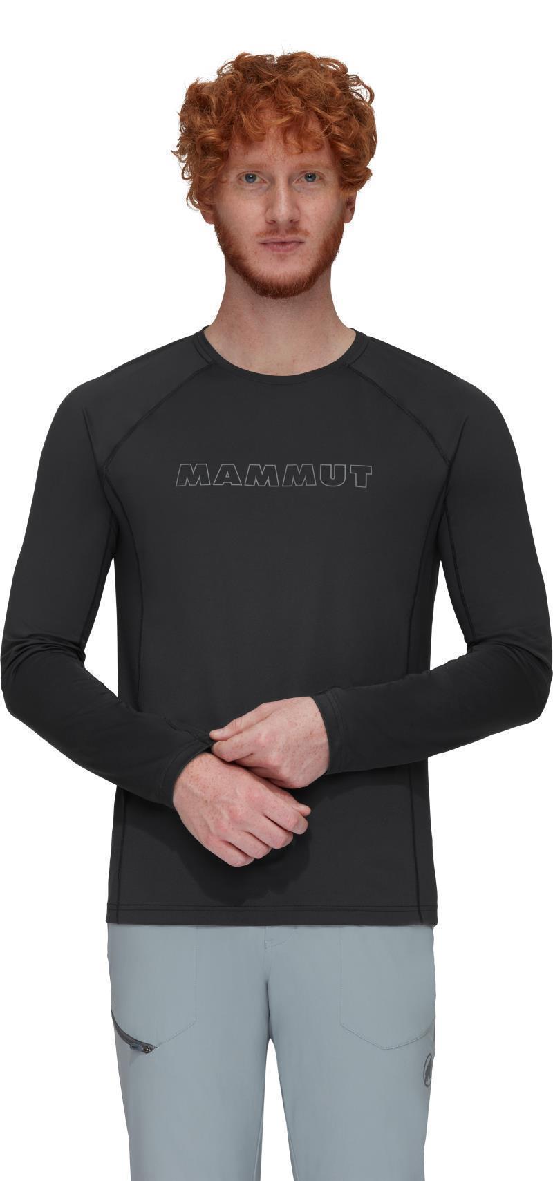 Selun FL LS Logo - Mens - Black 2