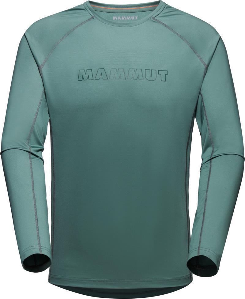 Selun FL LS Logo - Mens - Dark Jade 1