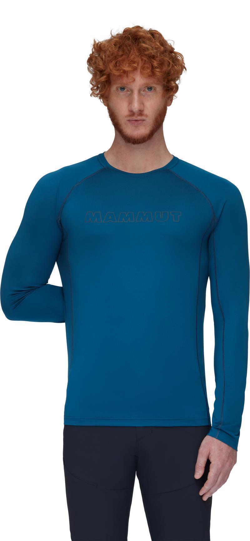 Selun FL LS Logo - Mens - Deep Ice 2