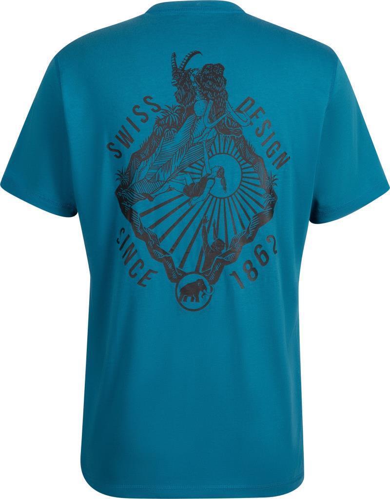 Sloper T-Shirt - Mens - Sapphire Prt1 2
