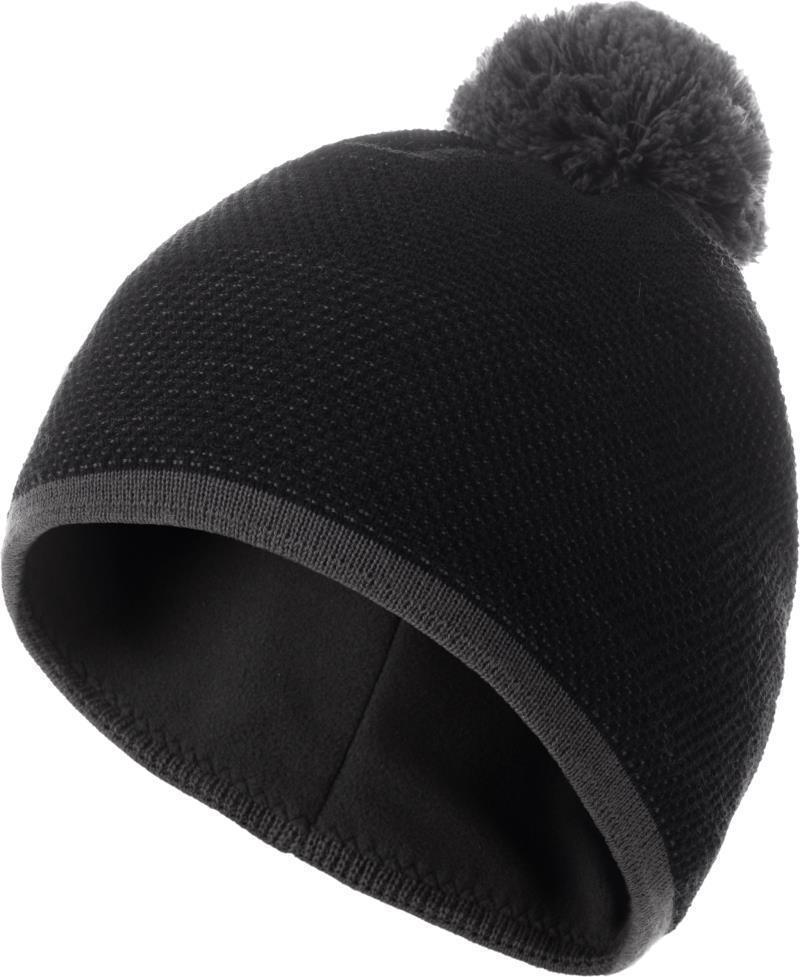 Snow Beanie - Black / Titanium 2