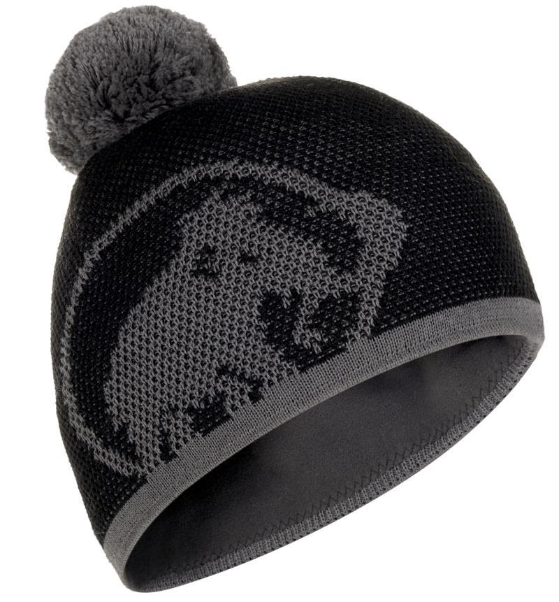 Snow Beanie - Black / Titanium 1