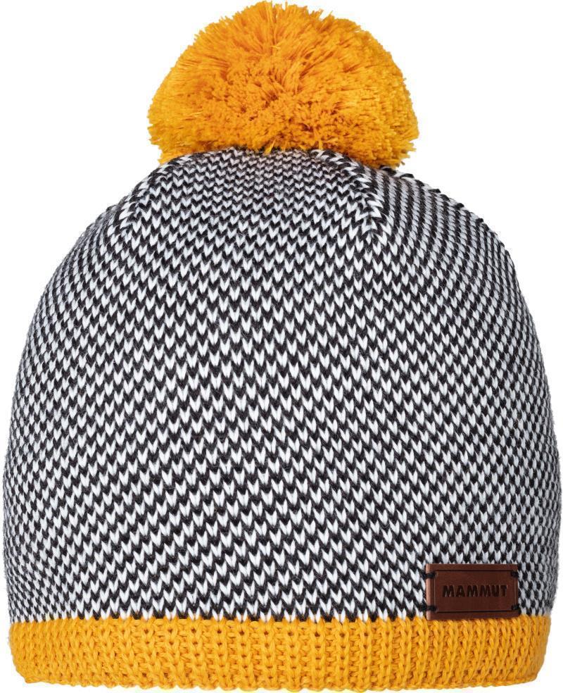 Snow Beanie - Womens - Golden / Black 1