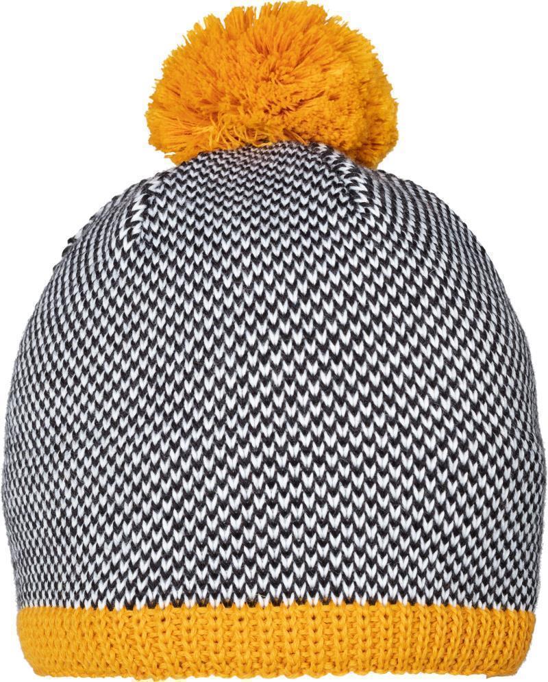 Snow Beanie - Womens - Golden / Black 2