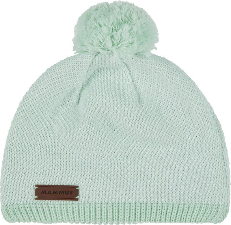 Snow Beanie - Womens - Neo Mint / White 1
