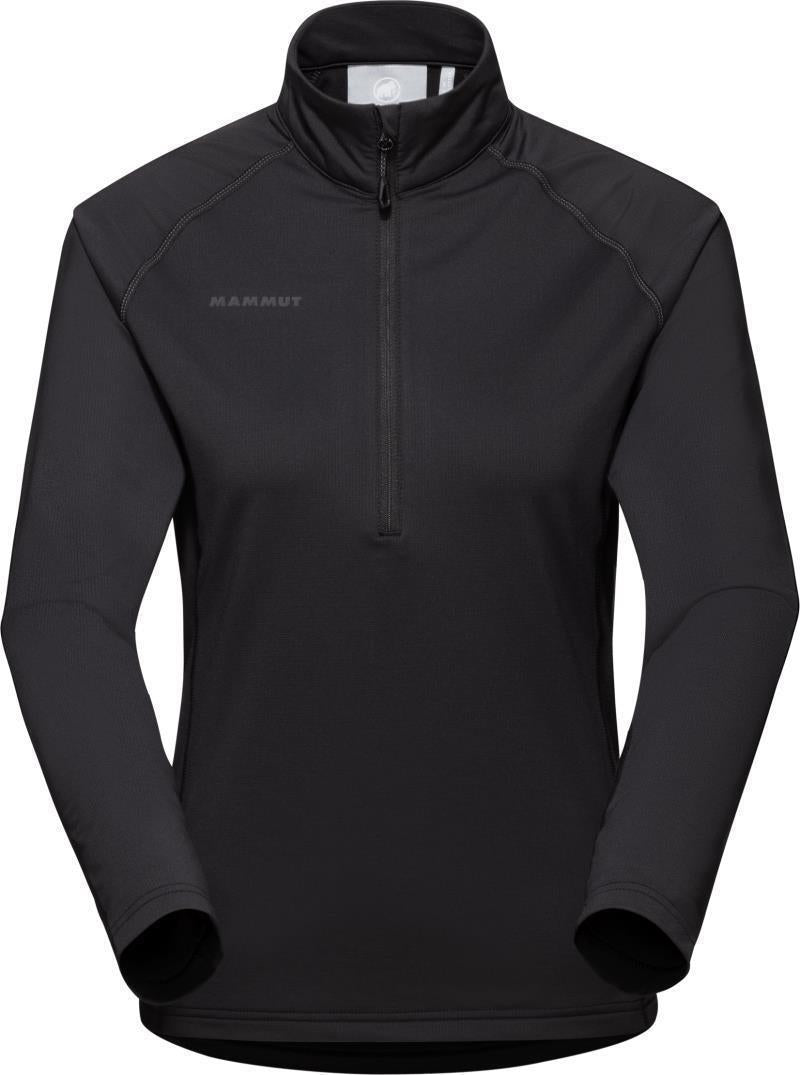 Snow ML Half Zip Pull - Womens - Black 1