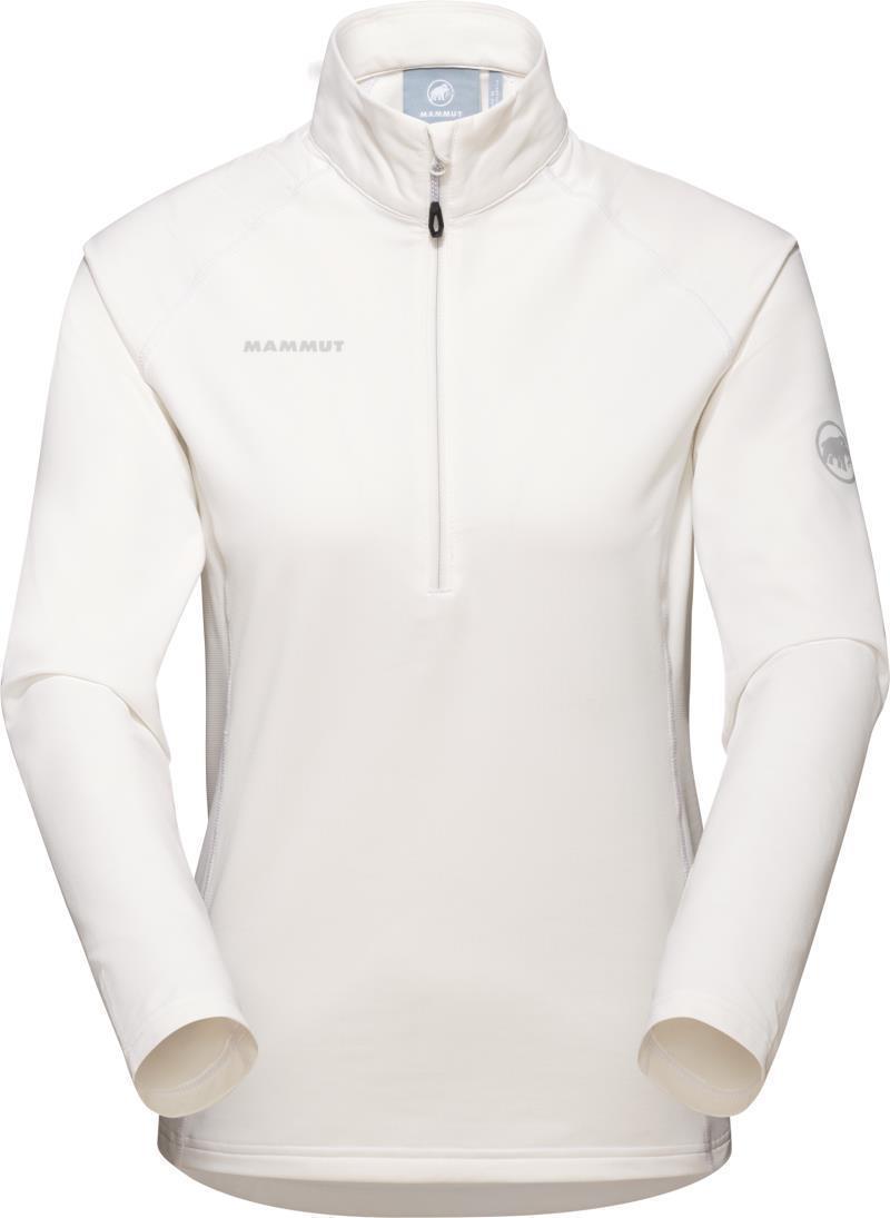 Snow ML Half Zip Pull - Womens - Bright White 1