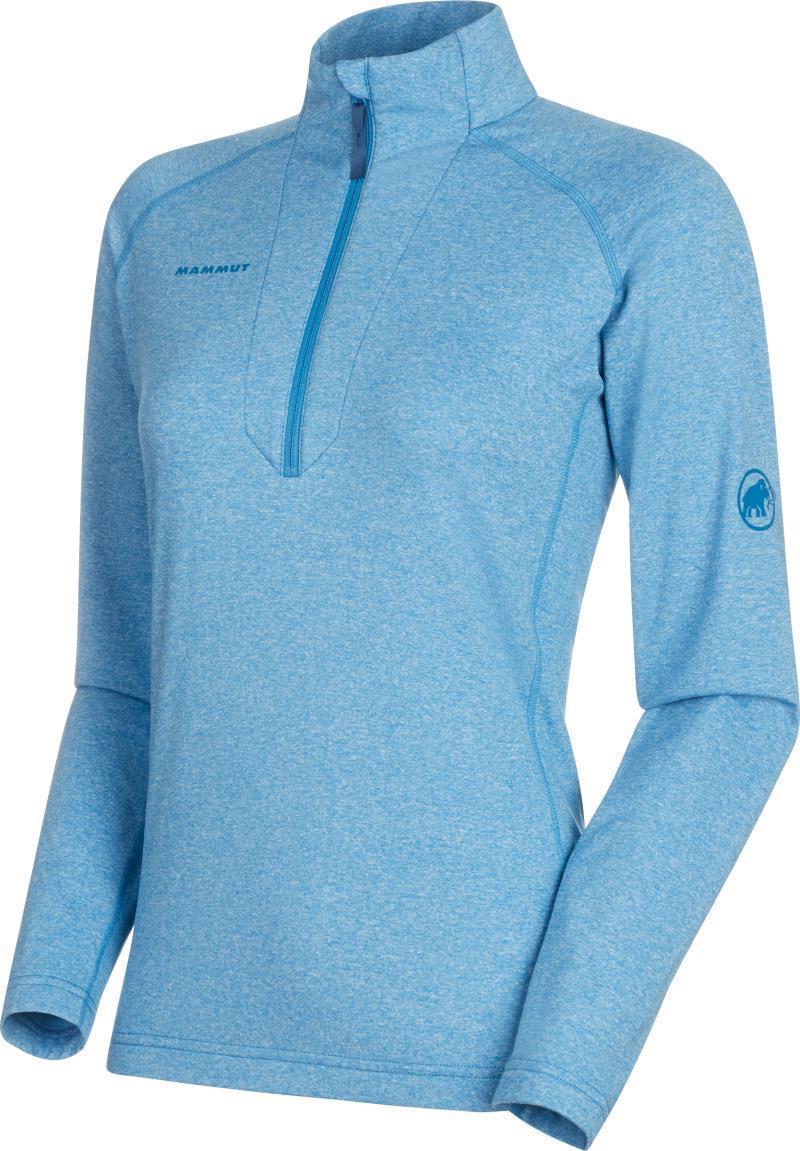 Snow ML Half Zip Pullover - Womens - Sapphire Melange 1