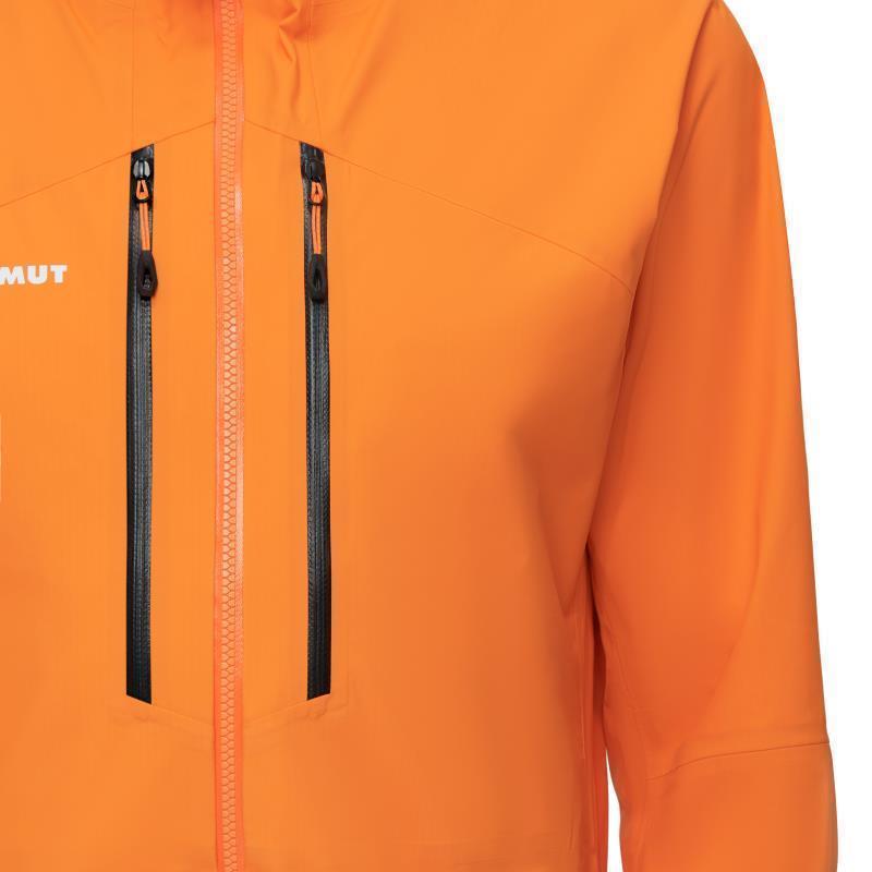 Taiss HS Hooded Jacket - Mens - Dark Tangerine 6