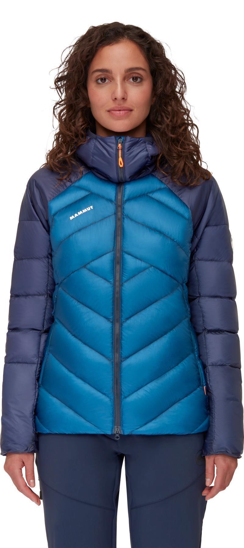 Taiss IN Hooded Jacket - Womens - Deep Ice / Marine 2