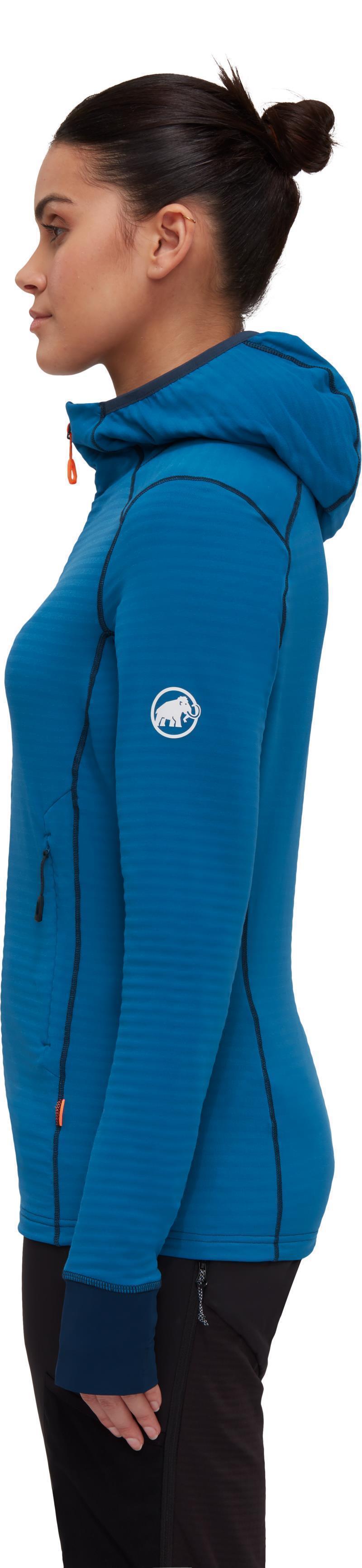 Taiss Light ML Hooded Jacket - Womens - Deep Ice / Marine 3