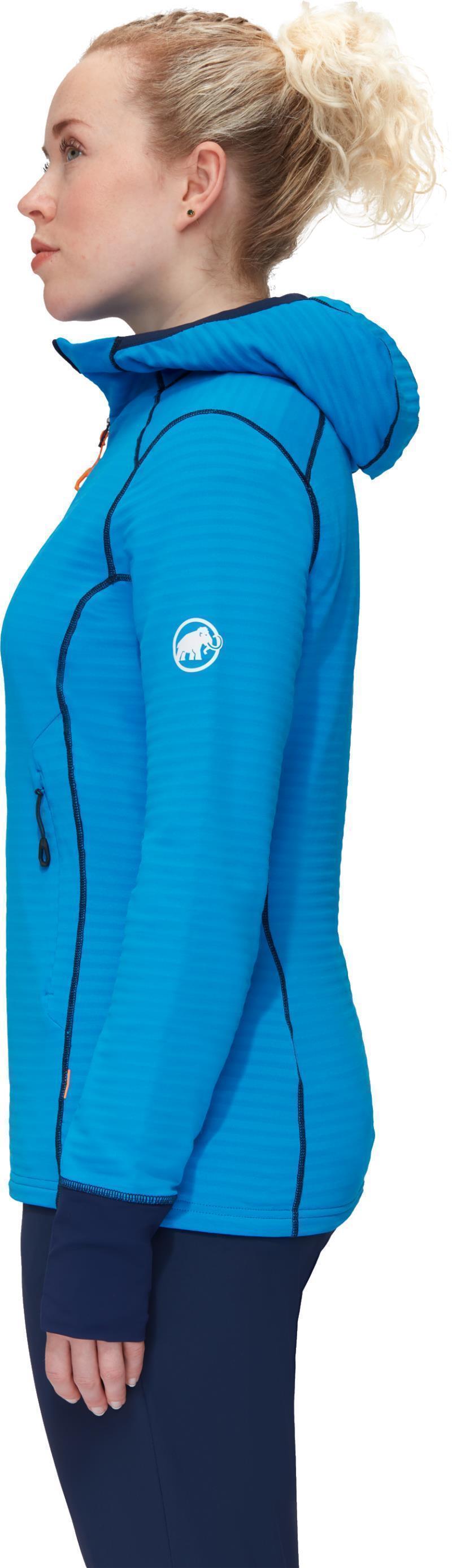 Taiss Light ML Hooded Jacket - Womens - Gentian / Marine 4