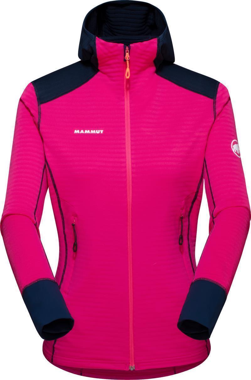 Taiss Light ML Hooded Jacket - Womens - Pink / Marine 1
