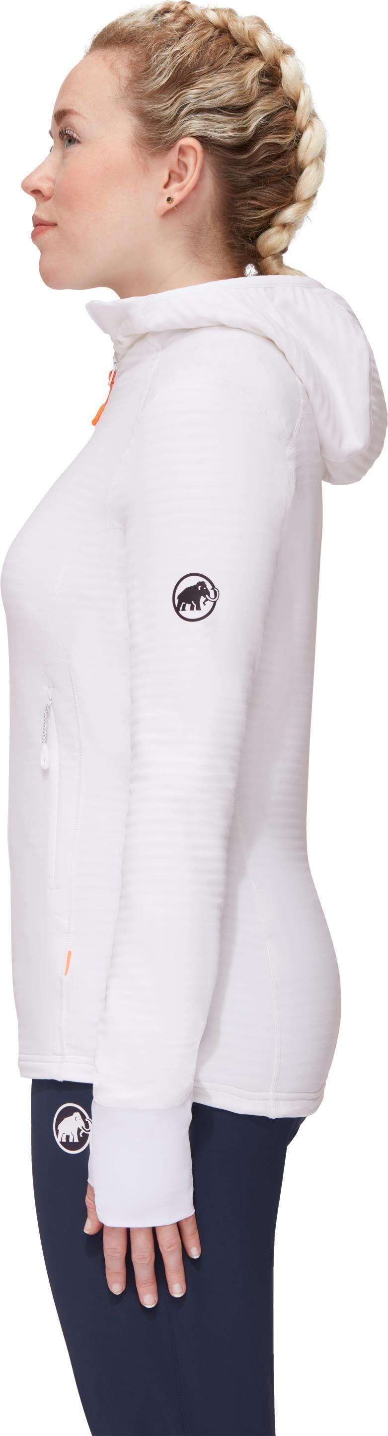 Taiss Light ML Hooded Jacket - Womens - White 3