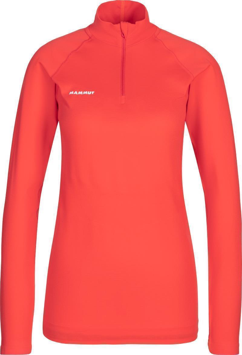 Trift Half Zip LS - Womens - Sunset 1