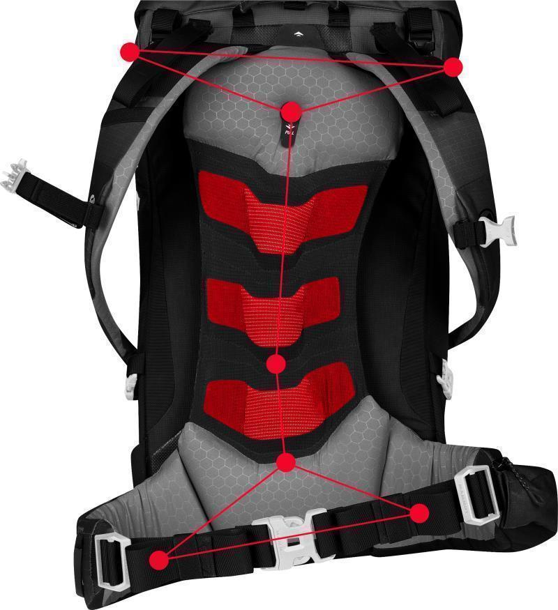 Trion Spine 50L - Black 5