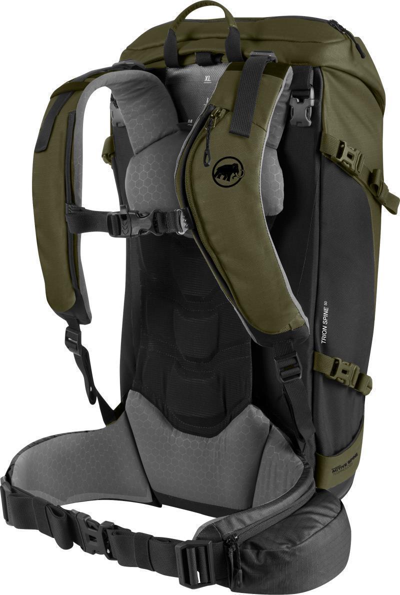 Trion Spine 50L - Olive / Black 2