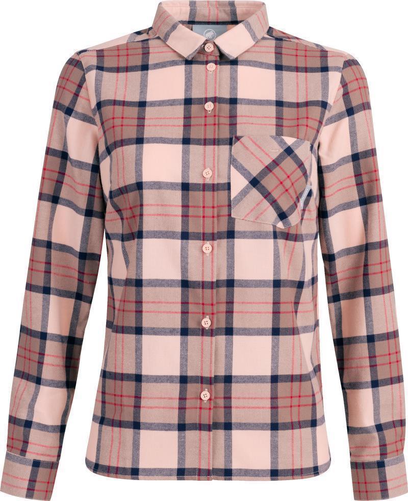 Trovat LS Shirt - Womens - Evening Sand / Deep Taupe 1