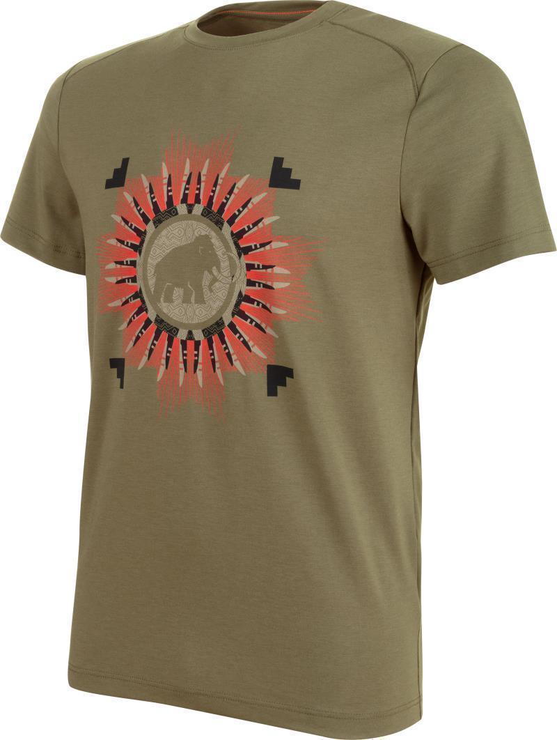Trovat T-Shirt - Mens - Olive Prt1 1