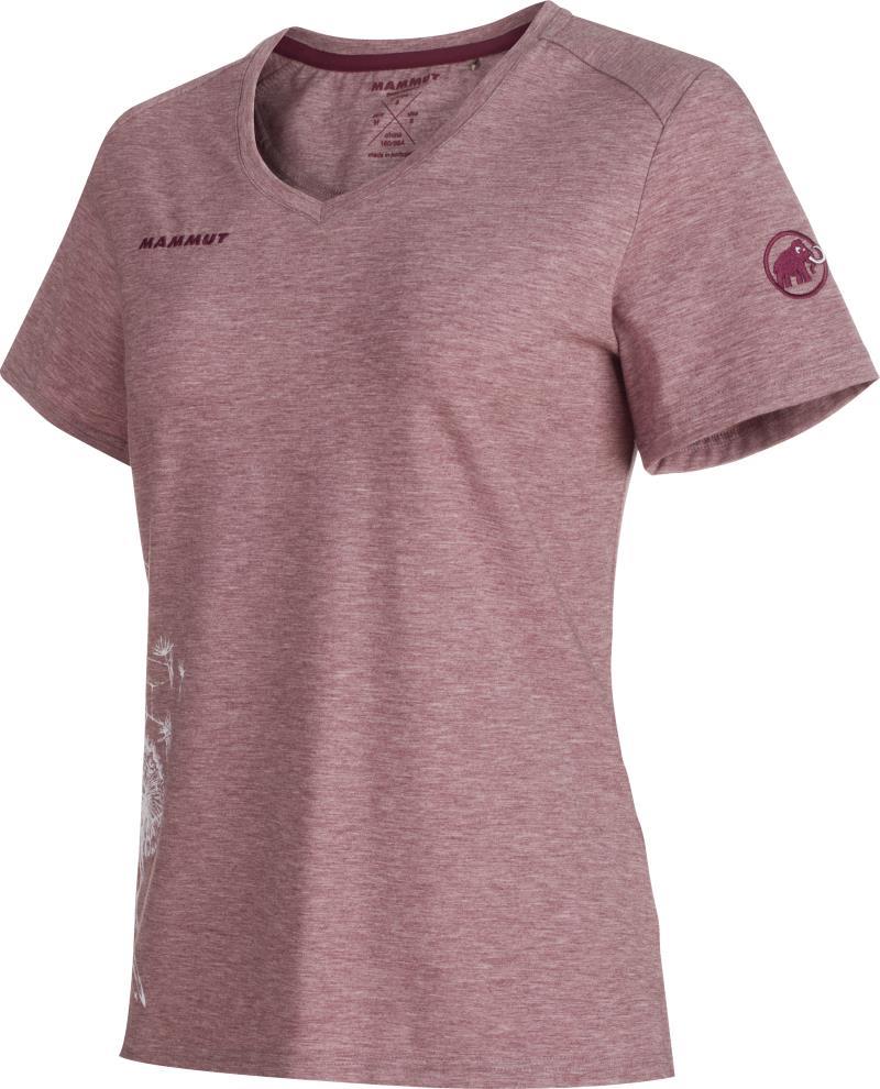 Trovat T-Shirt - Womens - Merlot Melange 1