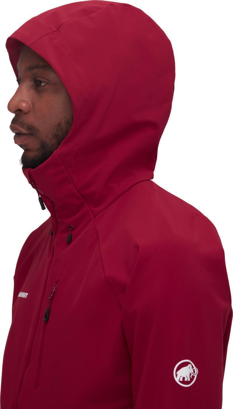 Ultimate Comfort SO Hooded Jacket - Mens - Blood Red 5