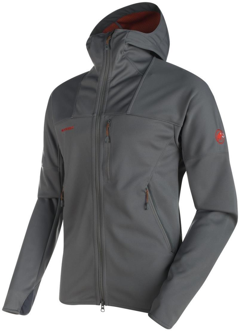 Ultimate Hoody - Mens - Titanium / Dark Orange 1