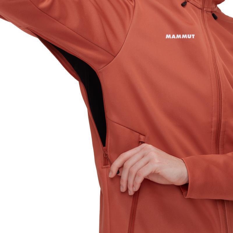 Ultimate VII SO Hooded Jacket - Womens - Brick 7